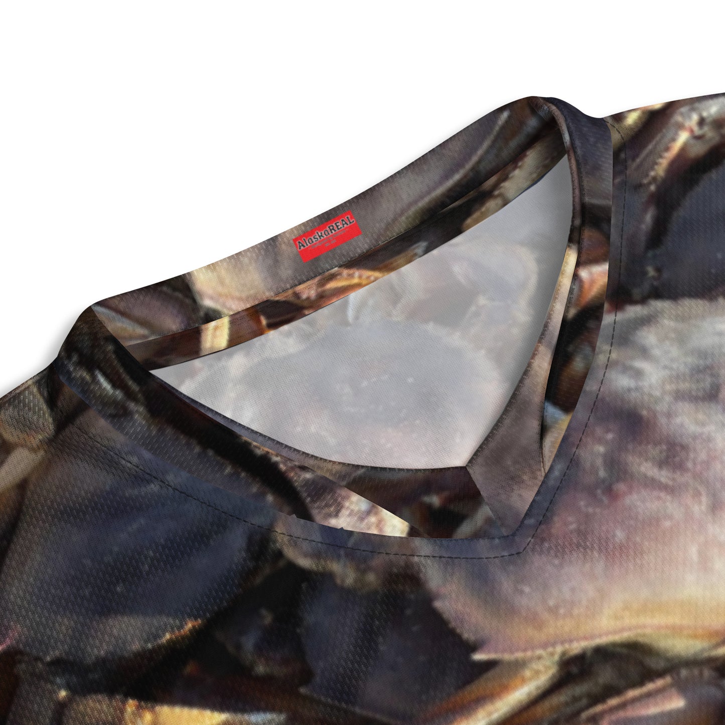 Dungeness Crab Recycled unisex sports jersey